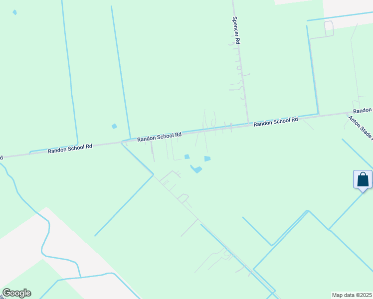 map of restaurants, bars, coffee shops, grocery stores, and more near 6325 Randon School Road in Rosenberg
