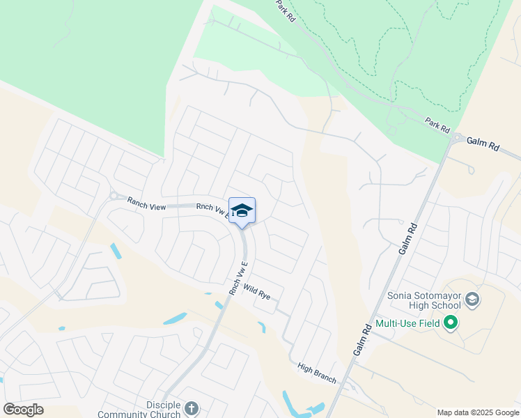 map of restaurants, bars, coffee shops, grocery stores, and more near 9637 Holly Patch in San Antonio