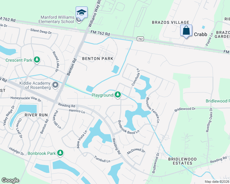 map of restaurants, bars, coffee shops, grocery stores, and more near Heatherton Hill Drive in Richmond
