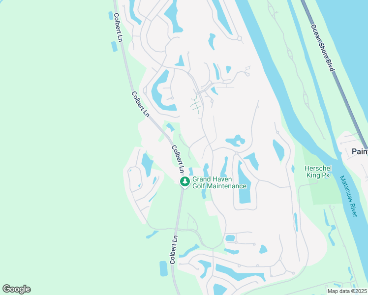 map of restaurants, bars, coffee shops, grocery stores, and more near 4 Village View Way in Palm Coast