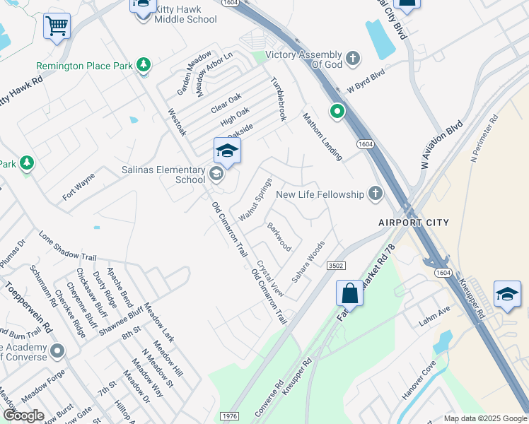 map of restaurants, bars, coffee shops, grocery stores, and more near 9002 Clearwood Pth in Universal City