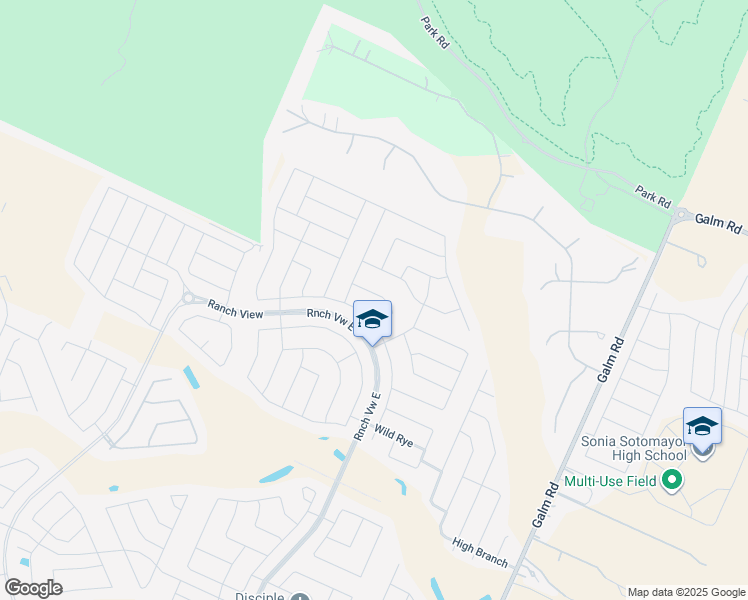 map of restaurants, bars, coffee shops, grocery stores, and more near 9637 Holly Patch in San Antonio