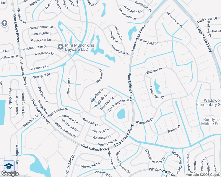 map of restaurants, bars, coffee shops, grocery stores, and more near 32 Westfield Lane in Palm Coast
