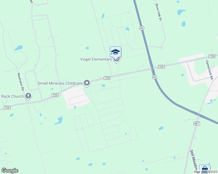 map of restaurants, bars, coffee shops, grocery stores, and more near 889 Margay Loop in Seguin