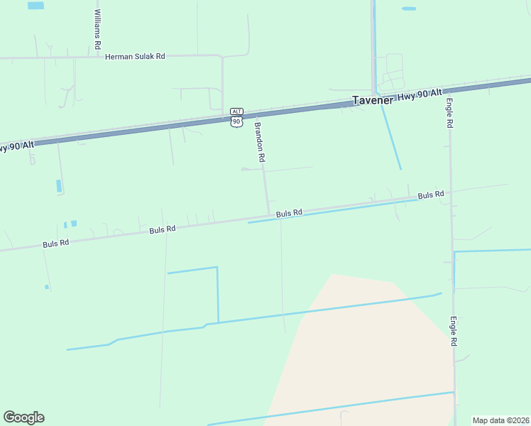 map of restaurants, bars, coffee shops, grocery stores, and more near 5006 Brandon Road in East Bernard