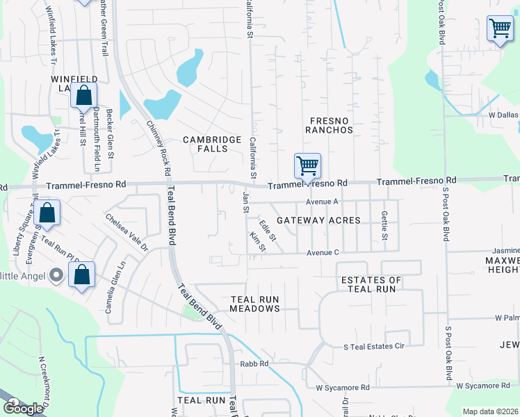 map of restaurants, bars, coffee shops, grocery stores, and more near 1706 Avenue A in Fresno