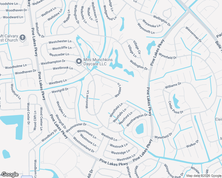 map of restaurants, bars, coffee shops, grocery stores, and more near 25 Westlawn Place in Palm Coast