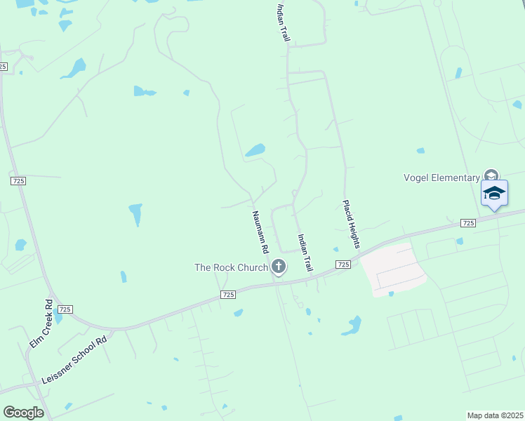 map of restaurants, bars, coffee shops, grocery stores, and more near 431 Naumann Road in Seguin