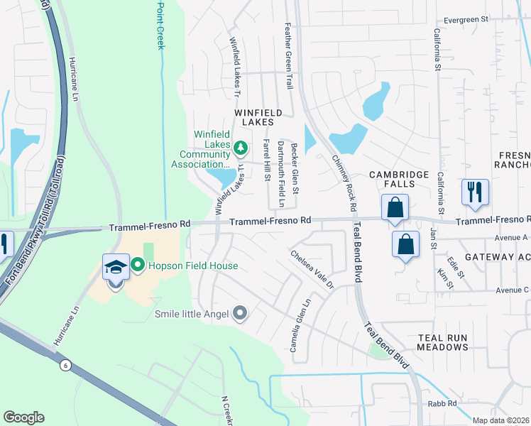 map of restaurants, bars, coffee shops, grocery stores, and more near 3438 Dartmouth Field Lane in Fresno