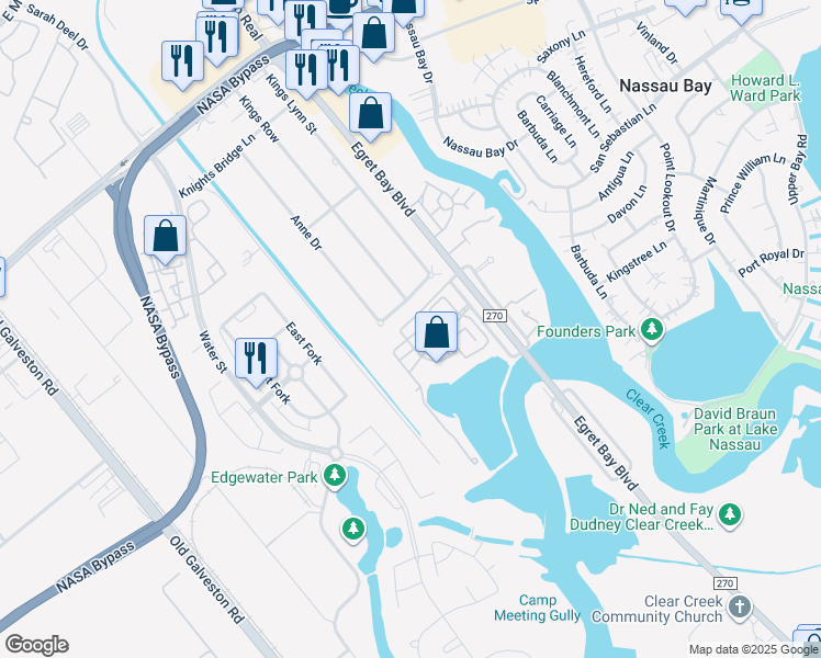 map of restaurants, bars, coffee shops, grocery stores, and more near 900 Henderson Avenue in Houston
