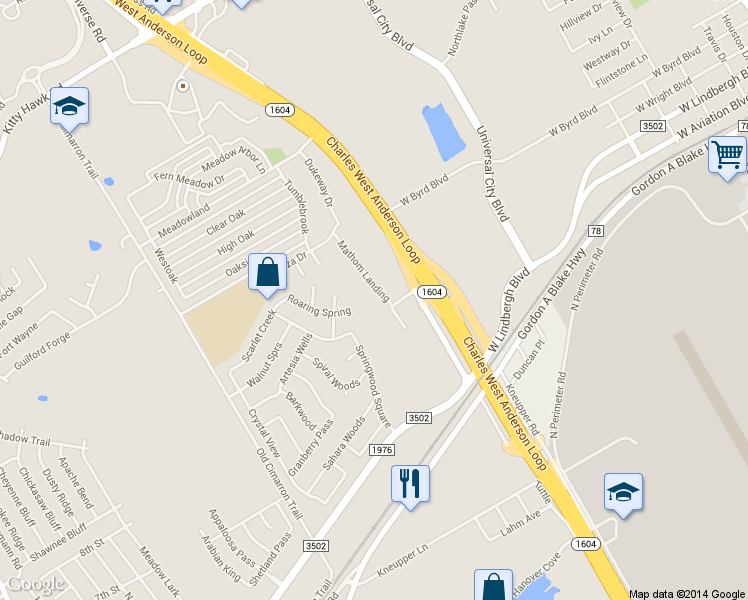 map of restaurants, bars, coffee shops, grocery stores, and more near 10719 Mathom Landing in Universal City