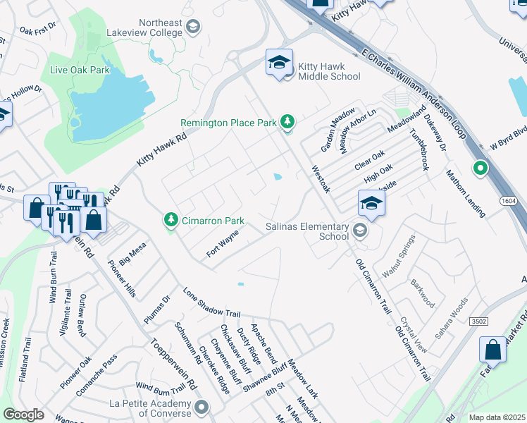 map of restaurants, bars, coffee shops, grocery stores, and more near 161 Barbara Bend in Universal City