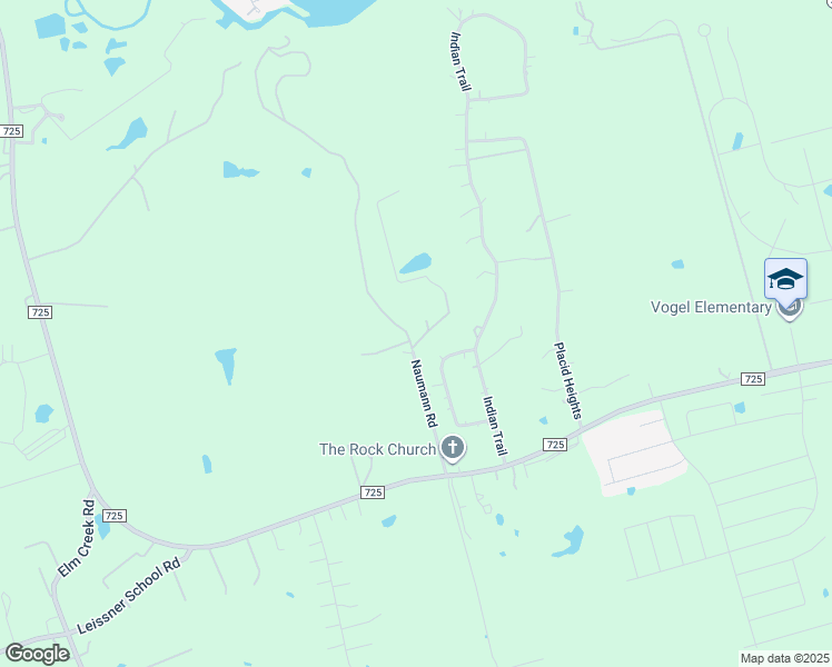map of restaurants, bars, coffee shops, grocery stores, and more near 431 Naumann Road in Seguin