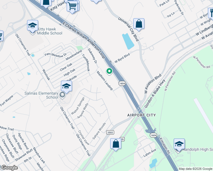 map of restaurants, bars, coffee shops, grocery stores, and more near 10719 Mathom Landing in Universal City