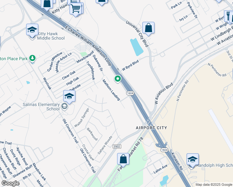 map of restaurants, bars, coffee shops, grocery stores, and more near 10702 Mathom Landing in Universal City