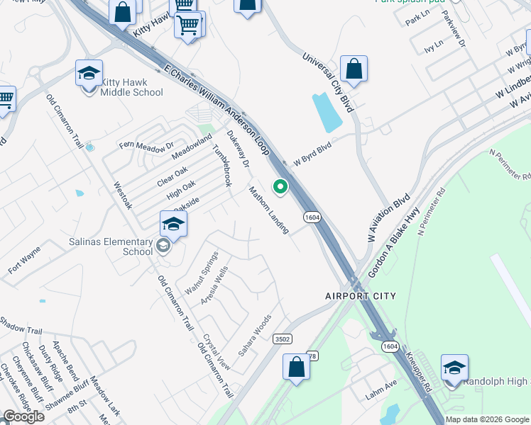 map of restaurants, bars, coffee shops, grocery stores, and more near 10803 Mathom Landing in Universal City