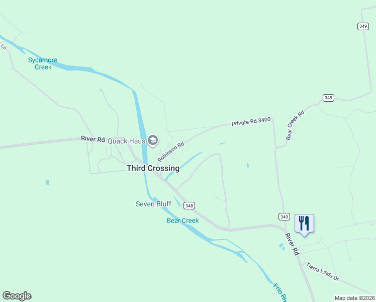 map of restaurants, bars, coffee shops, grocery stores, and more near 274 Robinson Rd in Concan