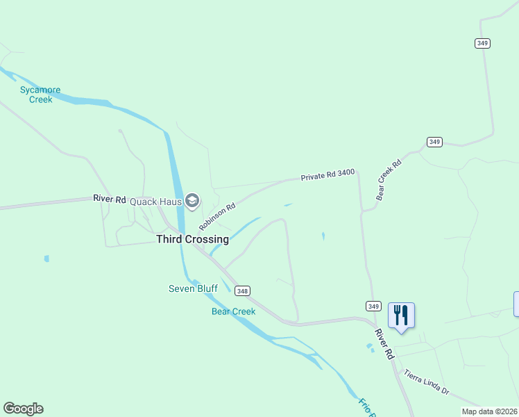 map of restaurants, bars, coffee shops, grocery stores, and more near 274 Robinson Rd in Concan