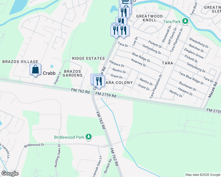 map of restaurants, bars, coffee shops, grocery stores, and more near 103 Colonol Drive in Richmond