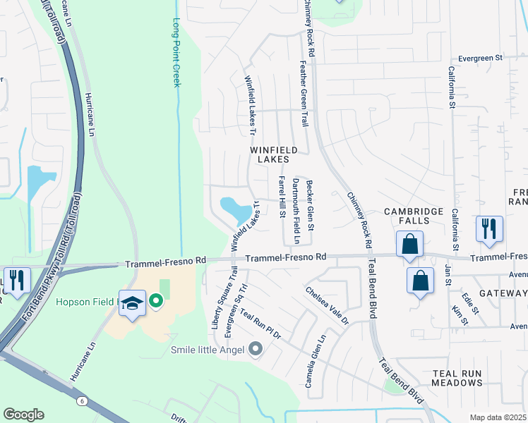 map of restaurants, bars, coffee shops, grocery stores, and more near 3338 Jib Court in Fresno