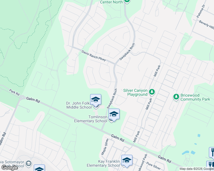 map of restaurants, bars, coffee shops, grocery stores, and more near 12204 Bianca Mill Way in San Antonio