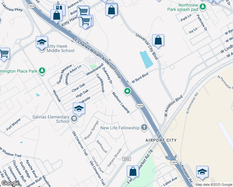 map of restaurants, bars, coffee shops, grocery stores, and more near 10810 Mathom Landing in Universal City