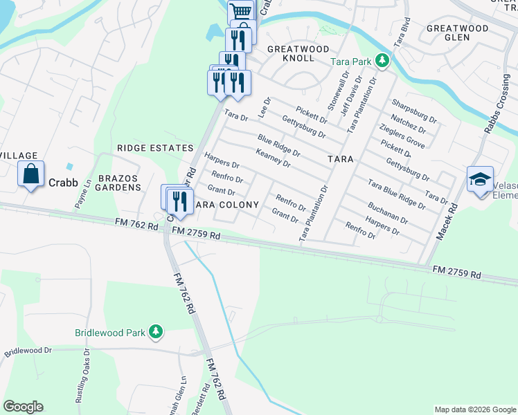 map of restaurants, bars, coffee shops, grocery stores, and more near 211 Shiloh Drive in Richmond
