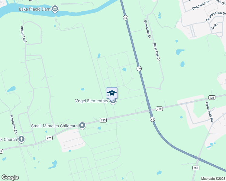 map of restaurants, bars, coffee shops, grocery stores, and more near 2707 West Kingsbury Street in Seguin