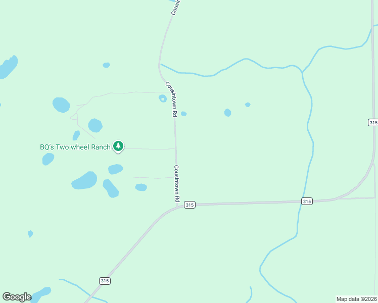 map of restaurants, bars, coffee shops, grocery stores, and more near 1132 Cousintown Road in Interlachen