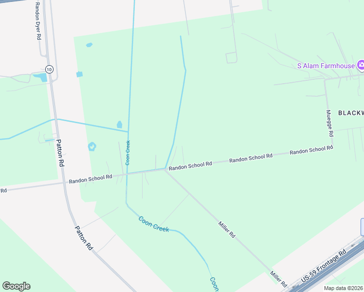map of restaurants, bars, coffee shops, grocery stores, and more near 1098 San Saba in Rosenberg