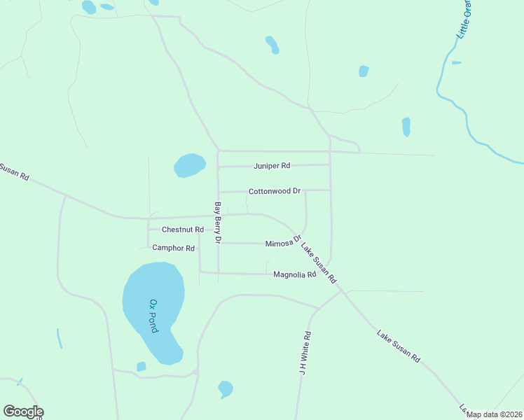 map of restaurants, bars, coffee shops, grocery stores, and more near 106 Cottonwood Drive in Hawthorne