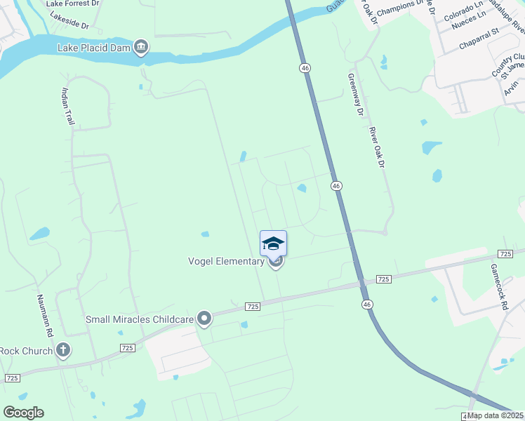 map of restaurants, bars, coffee shops, grocery stores, and more near 209 Capote Oaks Drive in Seguin