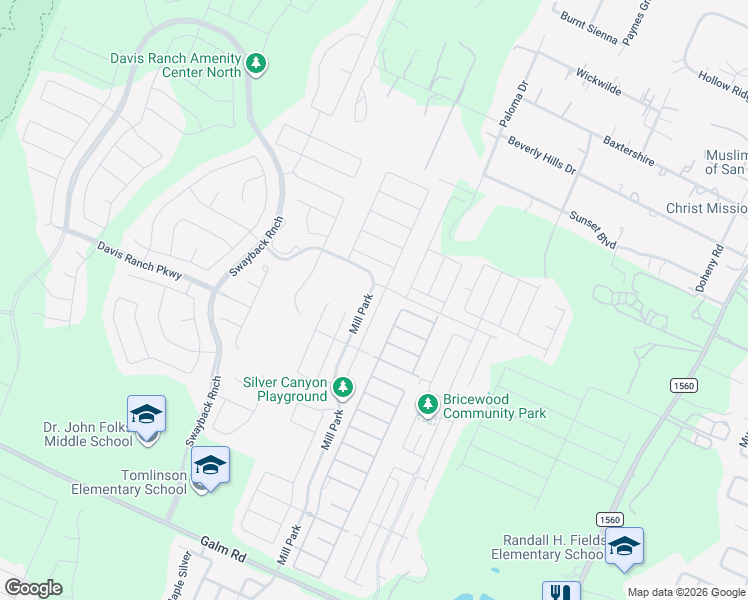 map of restaurants, bars, coffee shops, grocery stores, and more near 10323 Castello Canyon in San Antonio