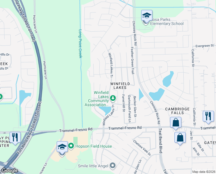 map of restaurants, bars, coffee shops, grocery stores, and more near 3107 Ruffin Green Ct in Fresno