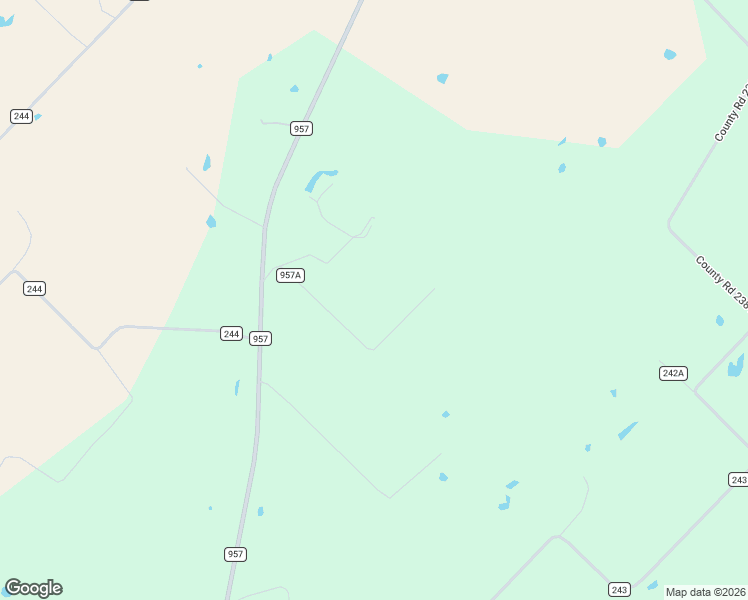 map of restaurants, bars, coffee shops, grocery stores, and more near 446 County Road 957A in Hallettsville