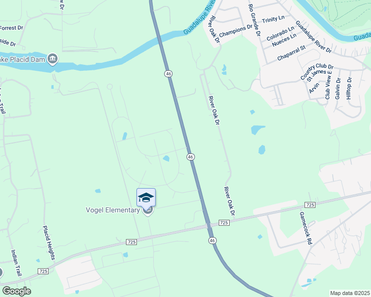map of restaurants, bars, coffee shops, grocery stores, and more near 301 Wilson Road in Seguin
