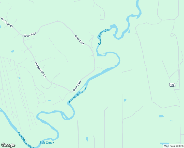 map of restaurants, bars, coffee shops, grocery stores, and more near 1308 River Trail in Seguin