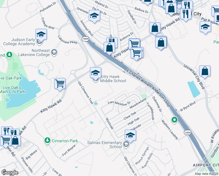 map of restaurants, bars, coffee shops, grocery stores, and more near 412 Ruby Ritz in Universal City