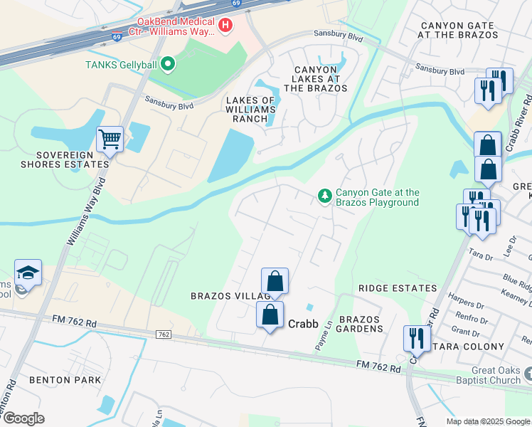map of restaurants, bars, coffee shops, grocery stores, and more near 427 Taskwood Drive in Richmond