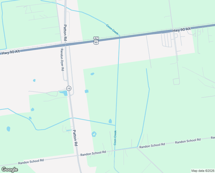 map of restaurants, bars, coffee shops, grocery stores, and more near 4350 Randon School Road in Rosenberg