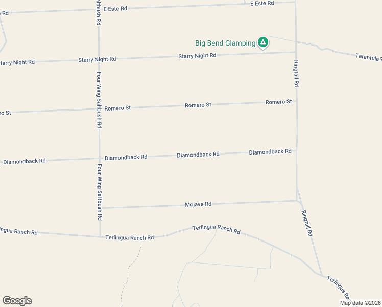 map of restaurants, bars, coffee shops, grocery stores, and more near 4501 Diamondback Road in Alpine