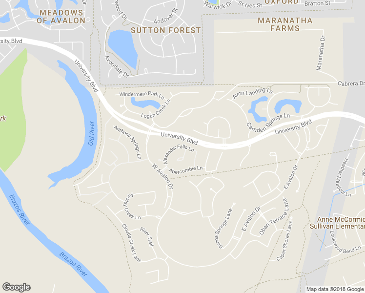 map of restaurants, bars, coffee shops, grocery stores, and more near Alexander Falls Lane in Richmond