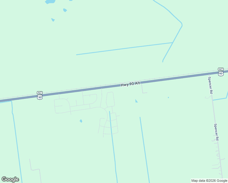 map of restaurants, bars, coffee shops, grocery stores, and more near 6820 Highway 90 Alternate in Rosenberg