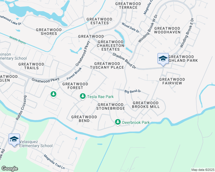 map of restaurants, bars, coffee shops, grocery stores, and more near 1507 Summer Forest Drive in Sugar Land