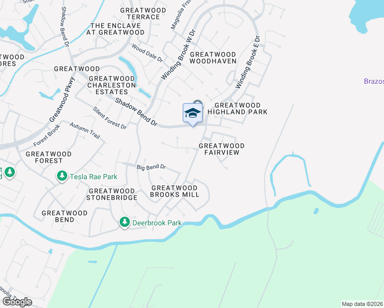 map of restaurants, bars, coffee shops, grocery stores, and more near 1503 Leaf Springs Court in Sugar Land