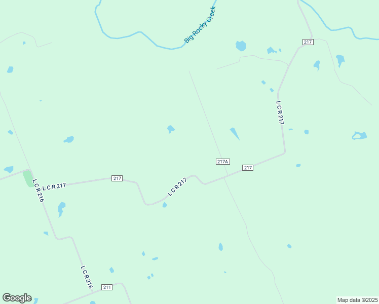 map of restaurants, bars, coffee shops, grocery stores, and more near 197 L C R 217 in Hallettsville