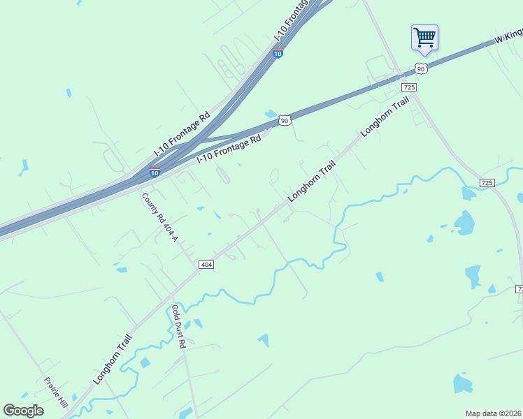 map of restaurants, bars, coffee shops, grocery stores, and more near 744 Longhorn Trail in Seguin