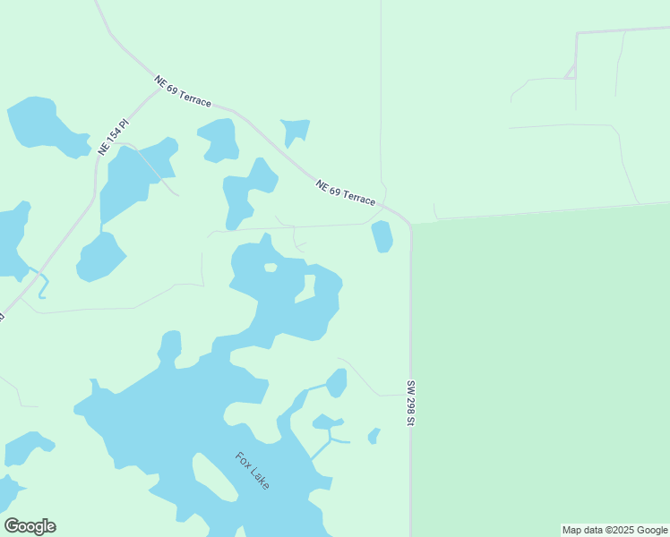 map of restaurants, bars, coffee shops, grocery stores, and more near 6950 Northeast 150 Street in Newberry