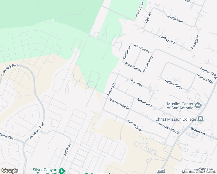 map of restaurants, bars, coffee shops, grocery stores, and more near 11247 Paloma Drive in Helotes