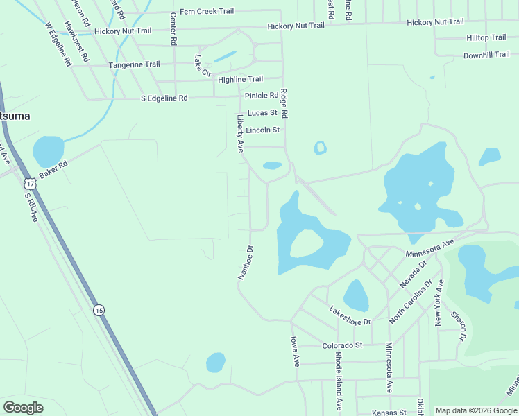 map of restaurants, bars, coffee shops, grocery stores, and more near 118 Ivanhoe Drive in Satsuma